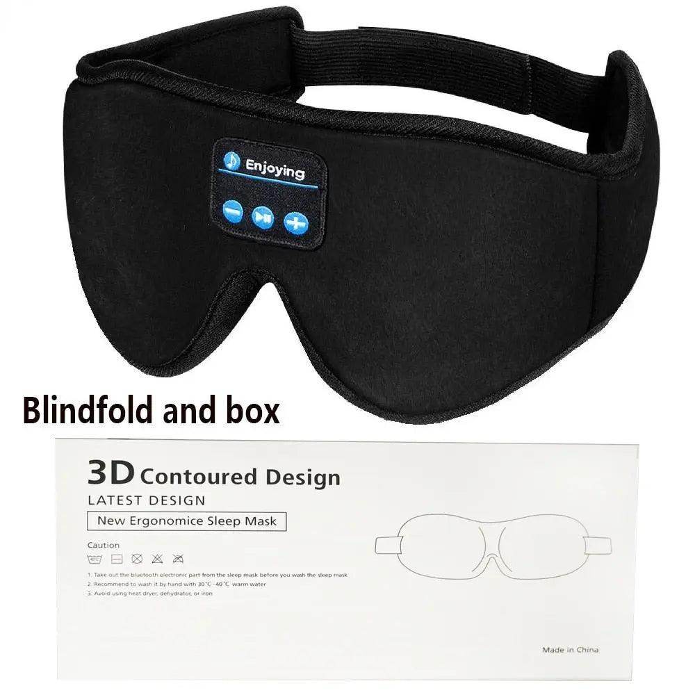 Improving Sleep Quality with 3D Wireless Music Headphone Sleep Mask: The Ultimate Sleep Aid for Better Rest - SmartPursue™