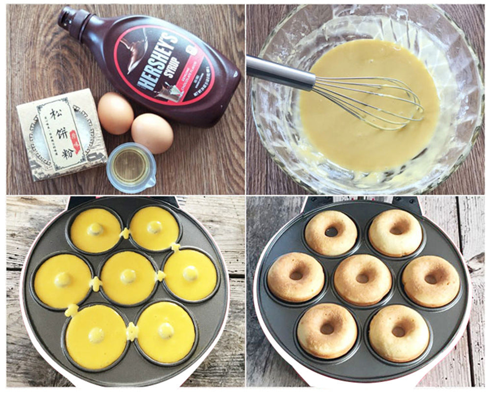 🍩 Home Donut & Cake Maker – 7 Mini Donuts in Minutes! - SmartPursue™