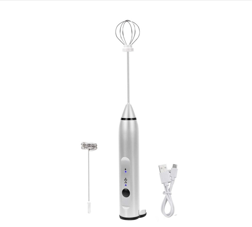 ❄️ Electric Milk Frother – Velvety Foam for Coffee, Lattes & More - SmartPursue™
