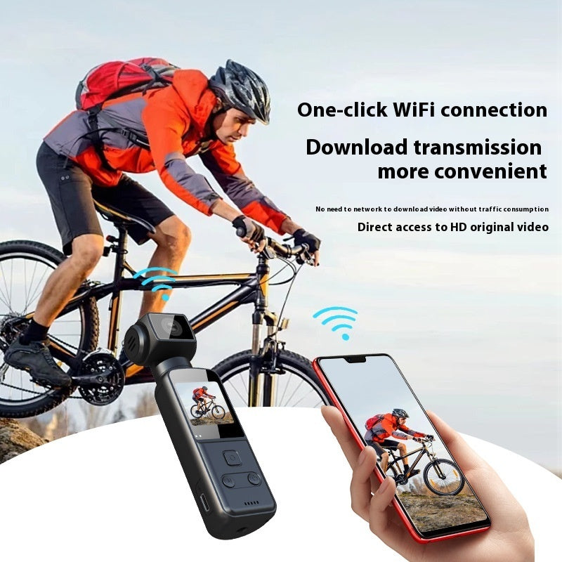 📸 4K HD Anti-Shake Pocket Sports Camera – Mini Action Cam for Outdoor & Travel CJ
