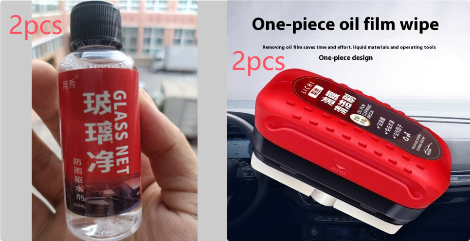🚘 Car Windshield Cleaning Brush – Oil Film & Glass Dirt Remover Tool CJ