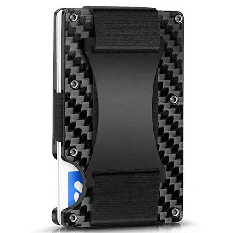 Carbon Fiber Wallet - RFID Blocking Metal Card Holder - SmartPursue™