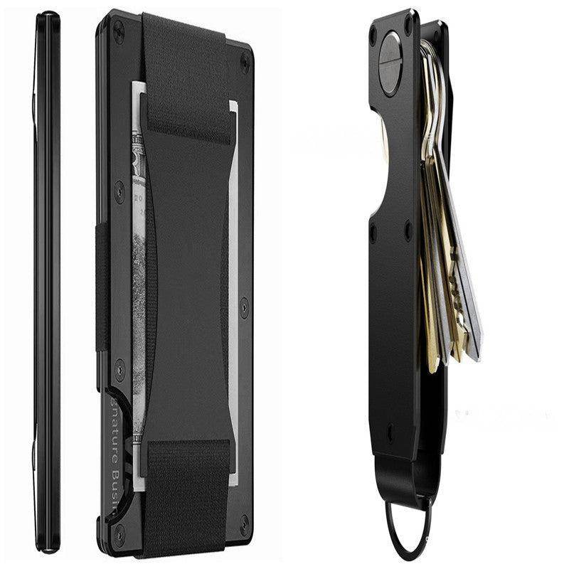Carbon Fiber Wallet - RFID Blocking Metal Card Holder - SmartPursue™