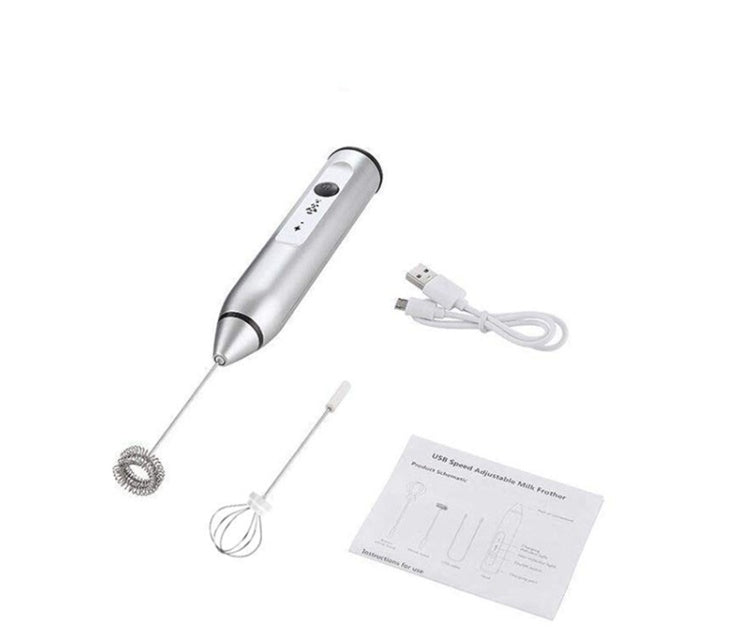 ❄️ Electric Milk Frother – Velvety Foam for Coffee, Lattes & More - SmartPursue™