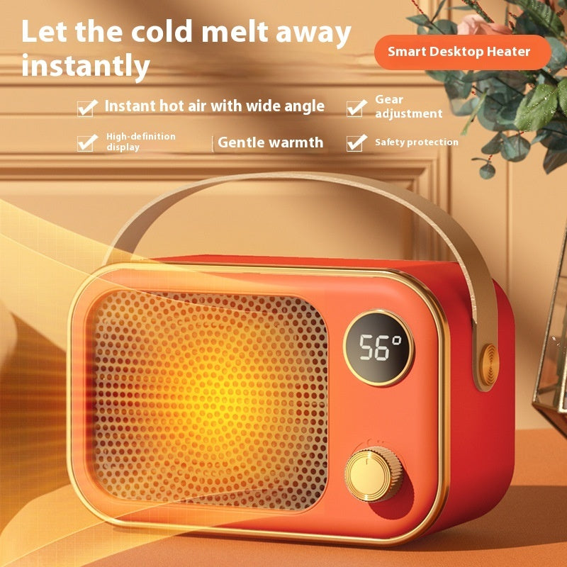 🔥 Digital Display Warm Air Blower – High Power Desktop Heater CJ