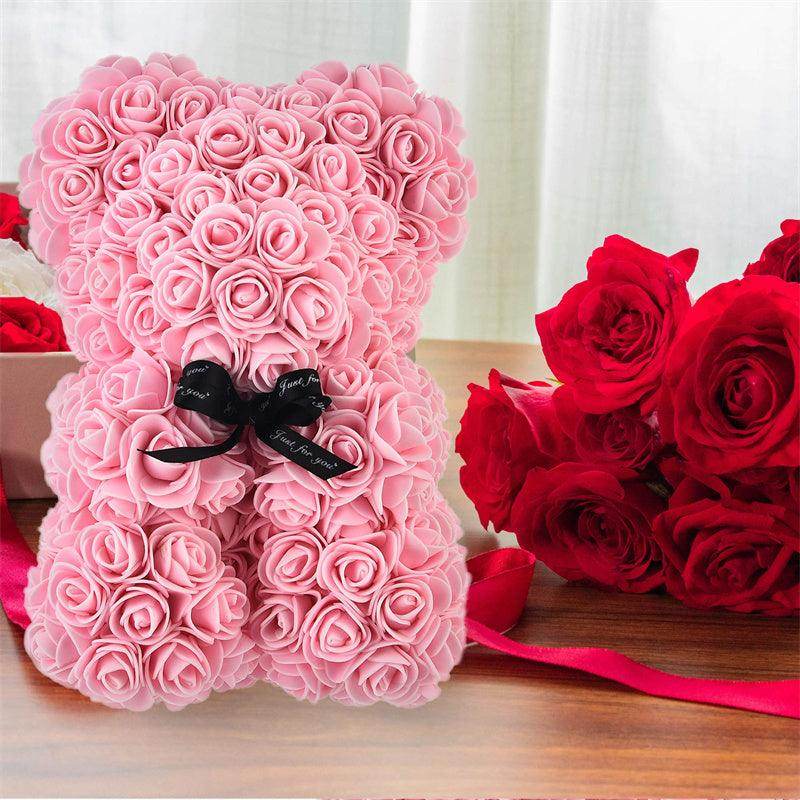 Valentine Foam Forever Rose Teddy Bear - SmartPursue™