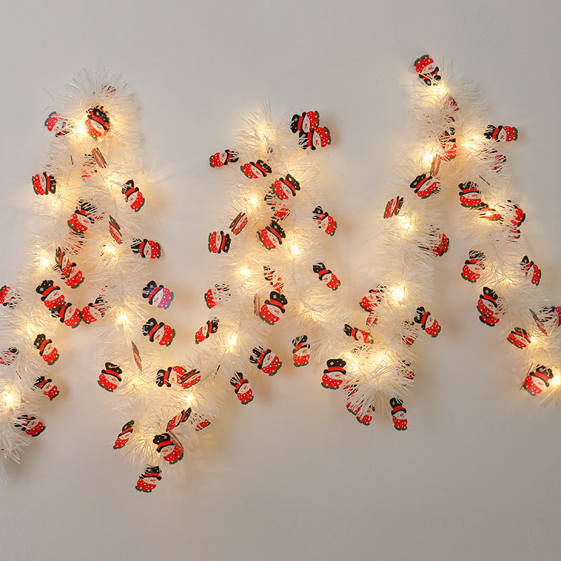 Christmas Ribbon Strip Light Band Atmosphere String CJ