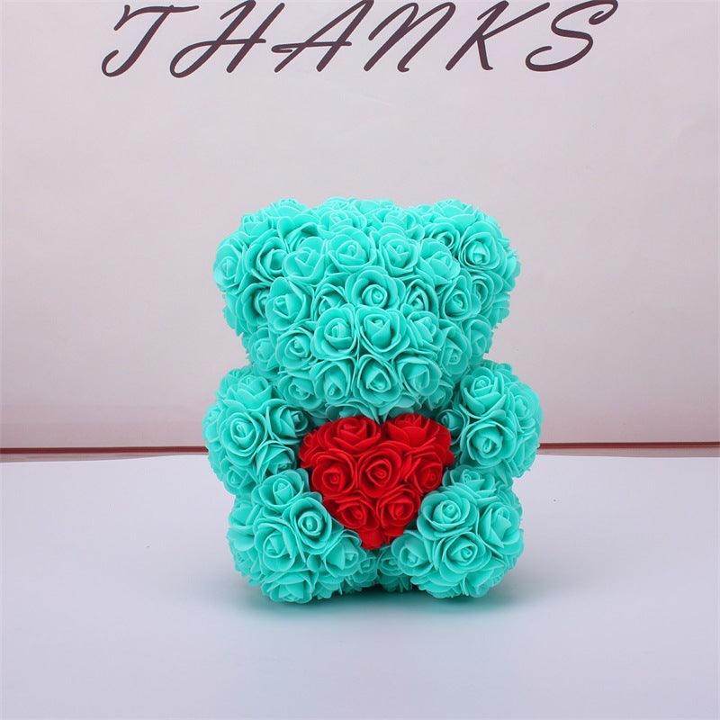 Valentine Foam Forever Rose Teddy Bear - SmartPursue™