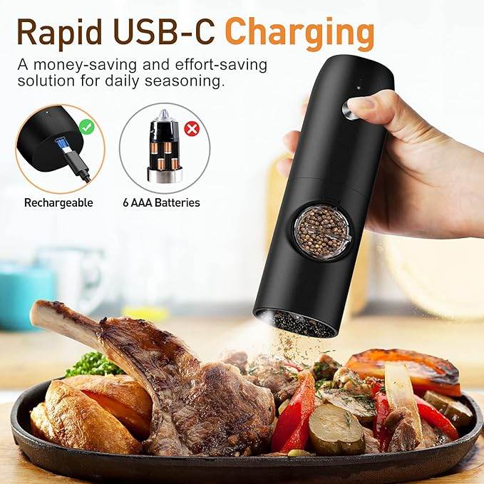 Electric Automatic Salt and Pepper Grinder - SmartPursue™