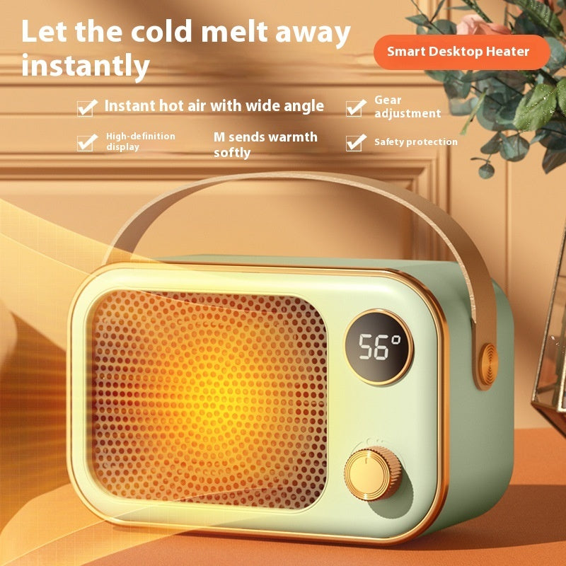 🔥 Digital Display Warm Air Blower – High Power Desktop Heater CJ