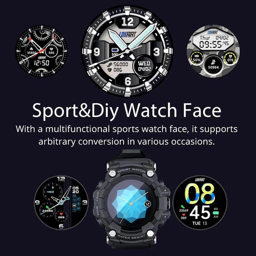 SmartWatch with Exercise Tracking Heart Rate Monitor - SmartPursue™