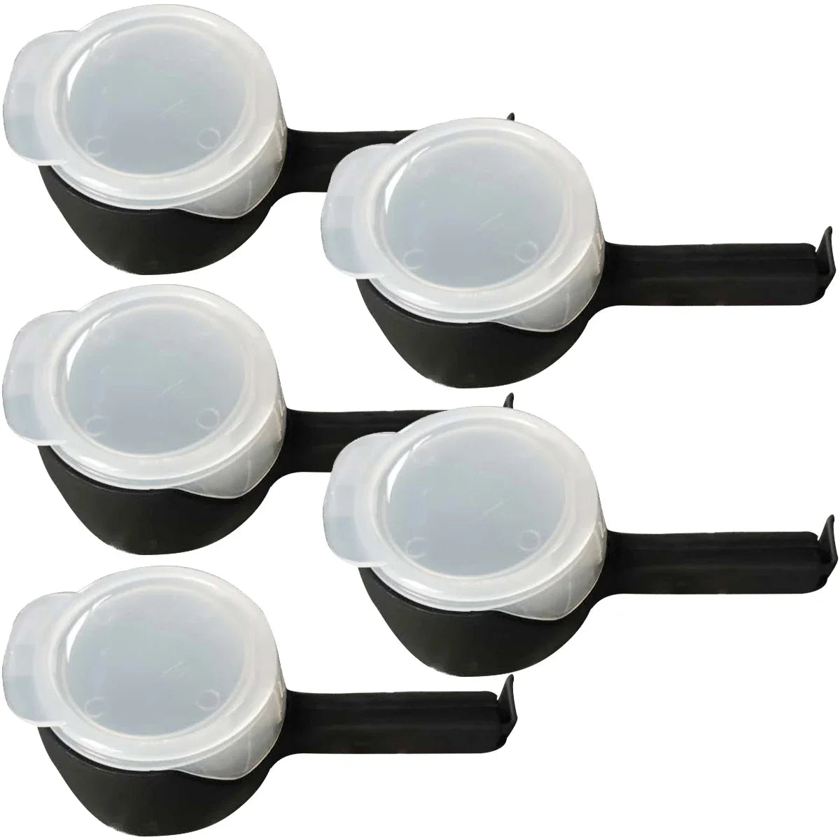 🥨 Food Storage Bag Sealing Clips with Pour Spouts Smart Kitchen & Home