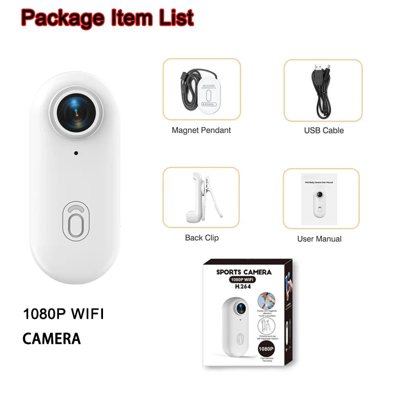 4K Mini Vlog Camera with WiFi - SmartPursue™