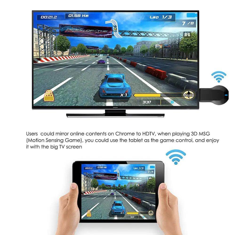 WiFi wireless display adapter Dongle HDMI-compatible - SmartPursue™
