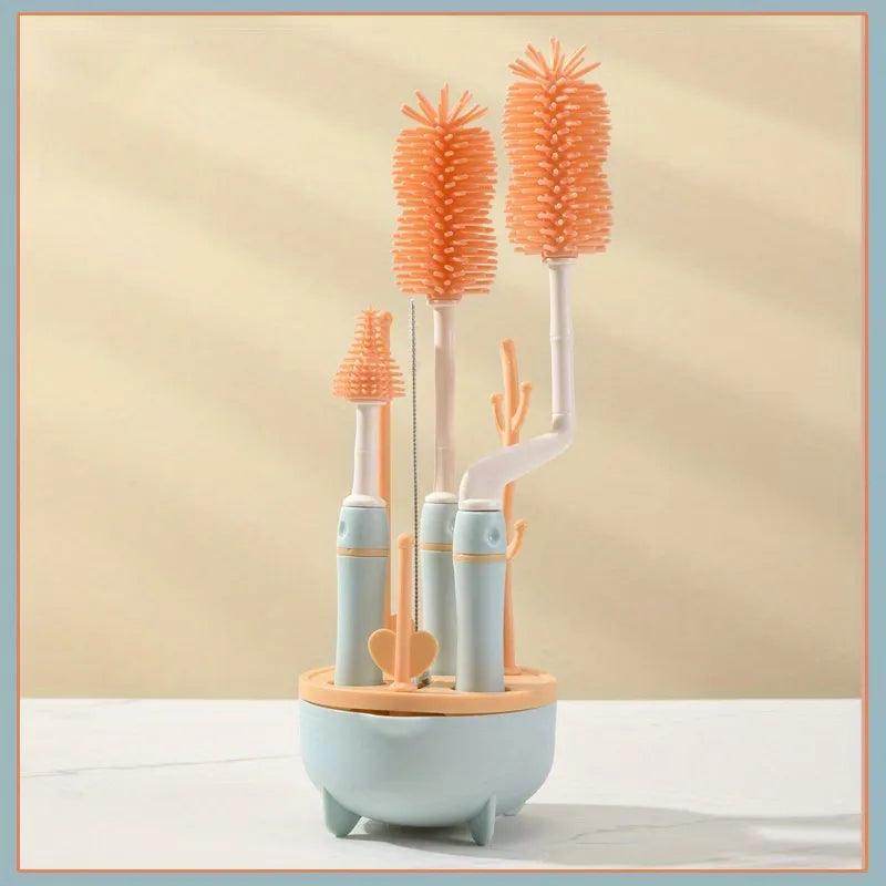 Baby Bottle Washer with Drying Rack - SmartPursue™