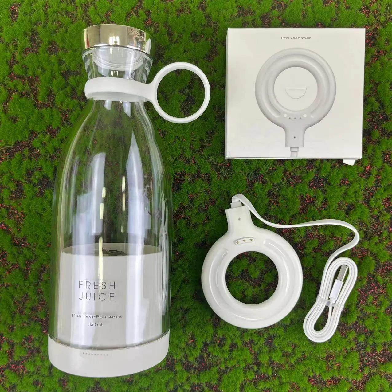 Portable Mini Juice Blender Bottle with Wireless Charging - SmartPursue™