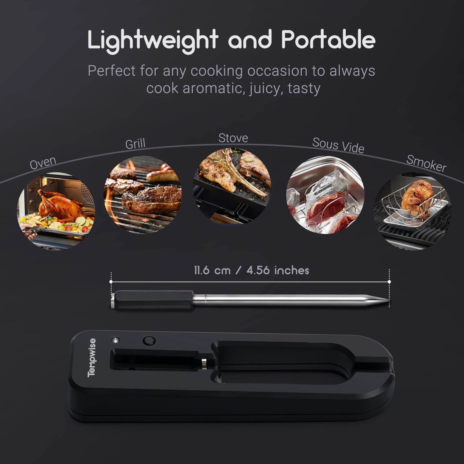 Wireless Bluetooth Meat Thermometer - SmartPursue™