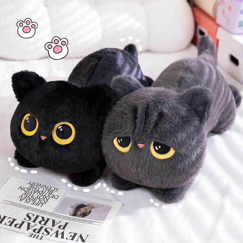 Cute Cat Lying Plush Sofa Pillow - SmartPursue™