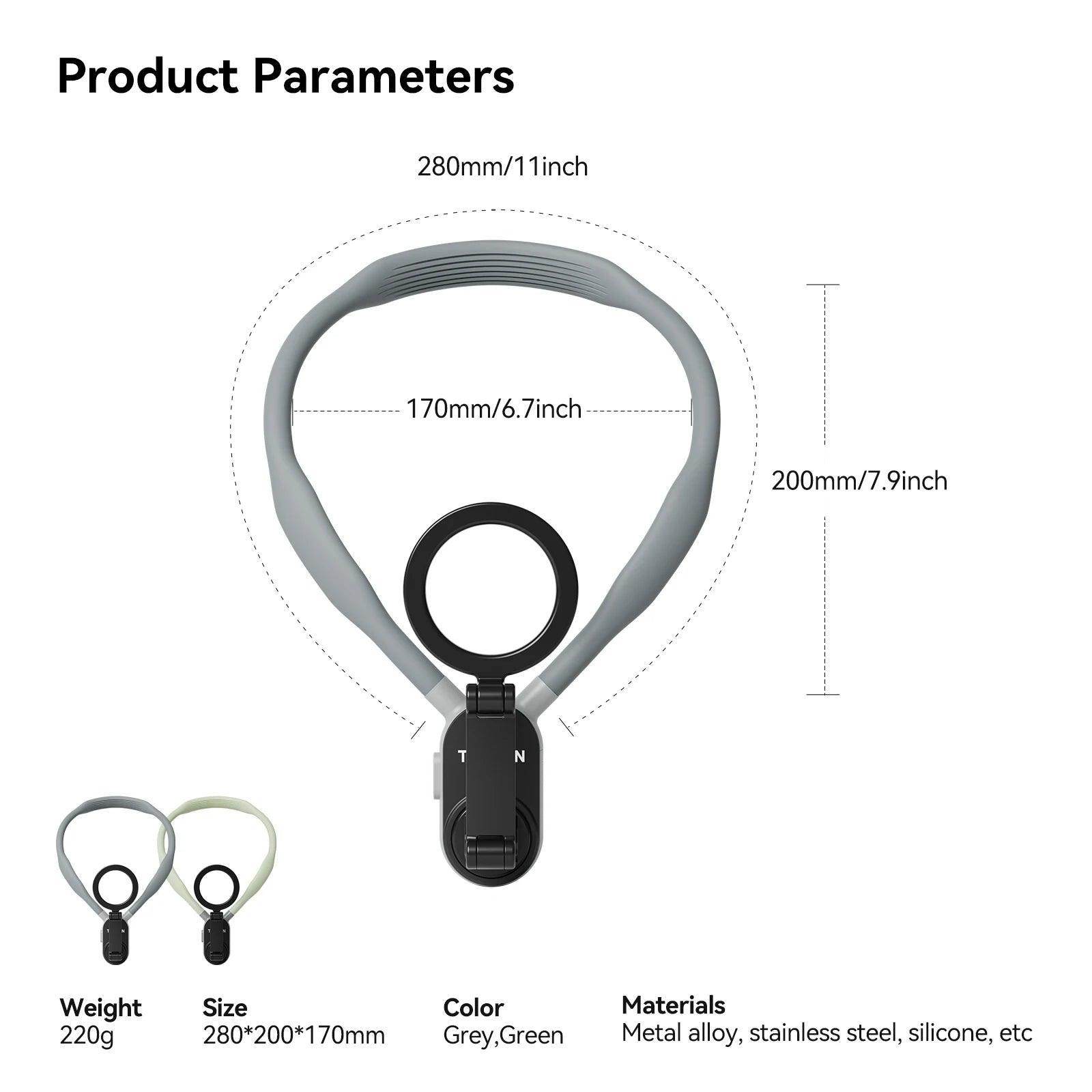 Silicone Magnetic Neck Mount for phone - SmartPursue™