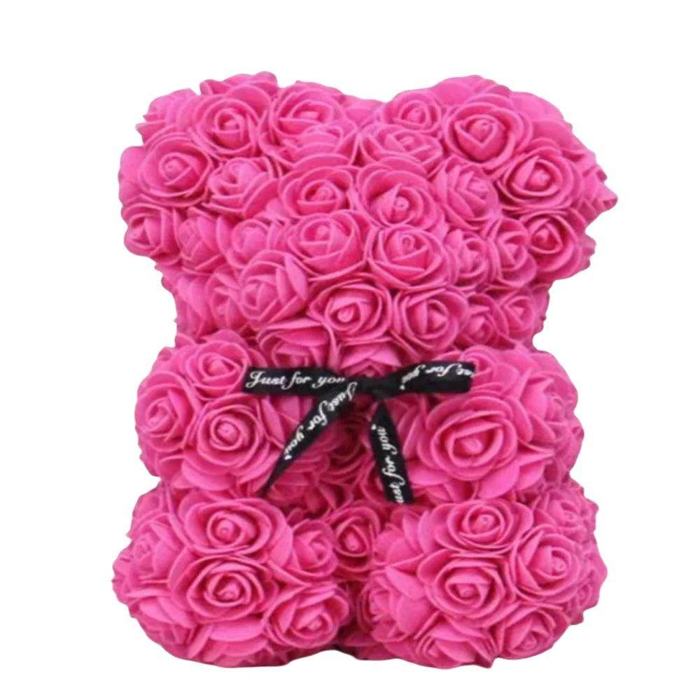 Artificial Foam Rose Panda Bear - SmartPursue™
