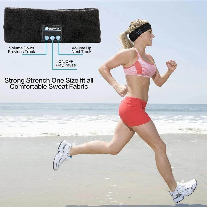 Wireless Headband Headphones for running - SmartPursue™