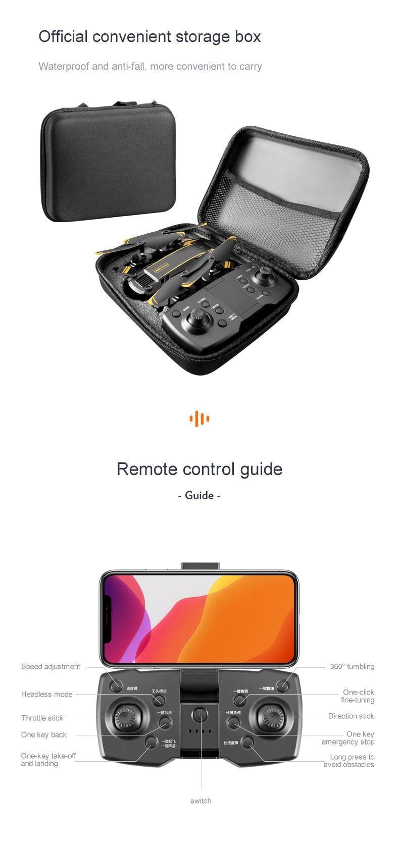 G6 Drone 5G 8K Small Drone with Camera - SmartPursue™