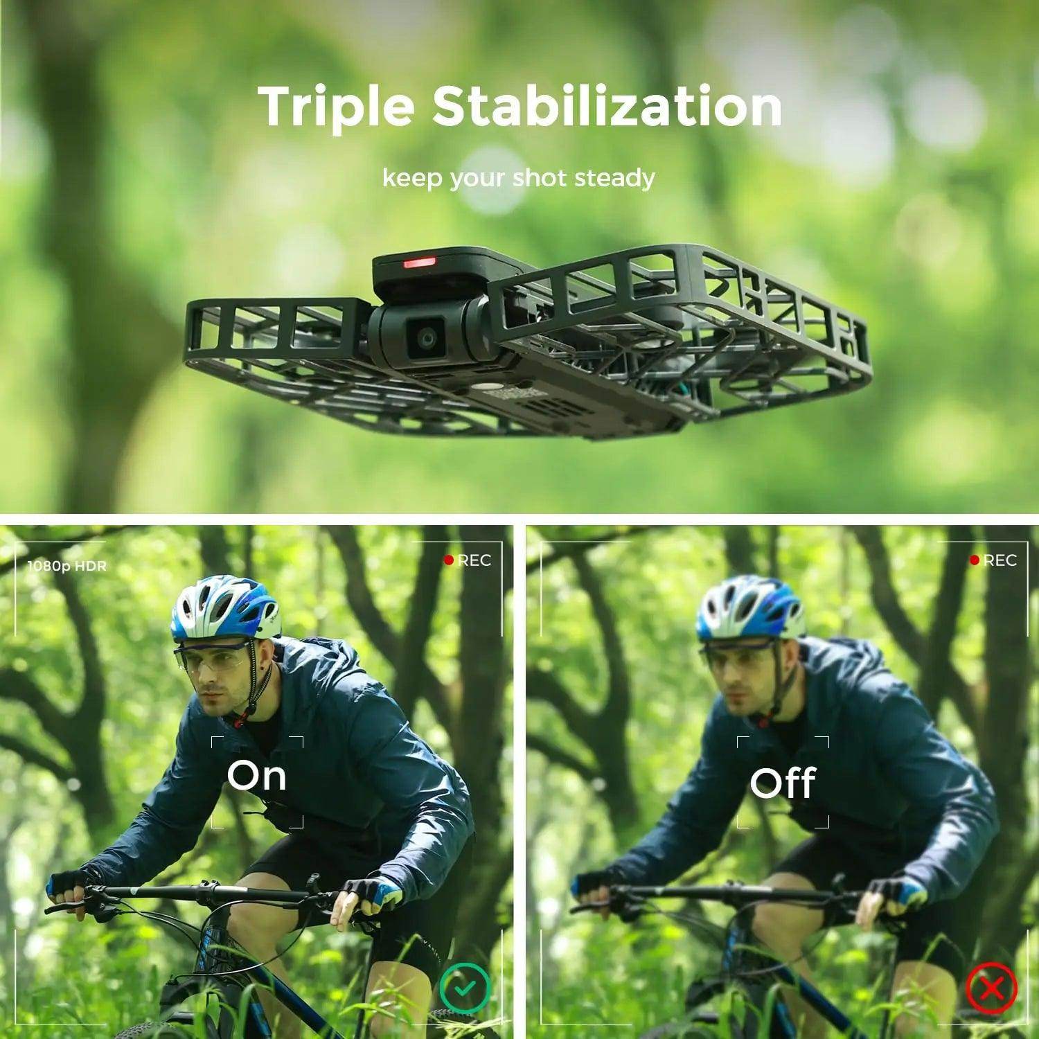 HOVER Air X1 Selfie Drone Mini Action Drone - SmartPursue™