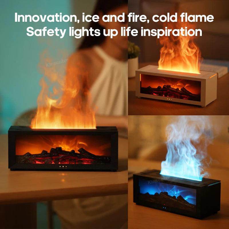 Fireplace Flame effect aroma diffuser - SmartPursue™