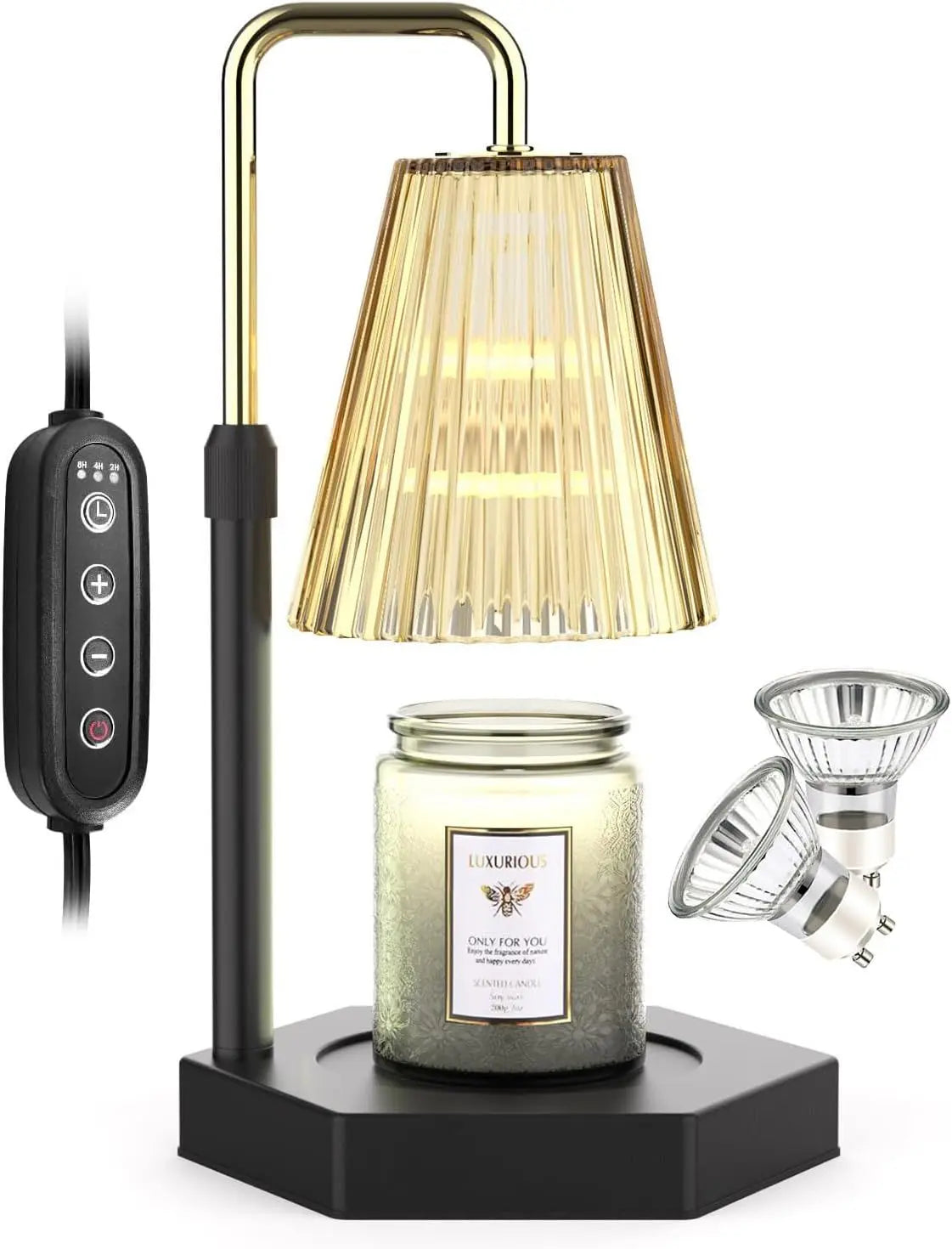 🕯 Candle Warmer Lamp – Adjustable Electric Wax Melter - SmartPursue™