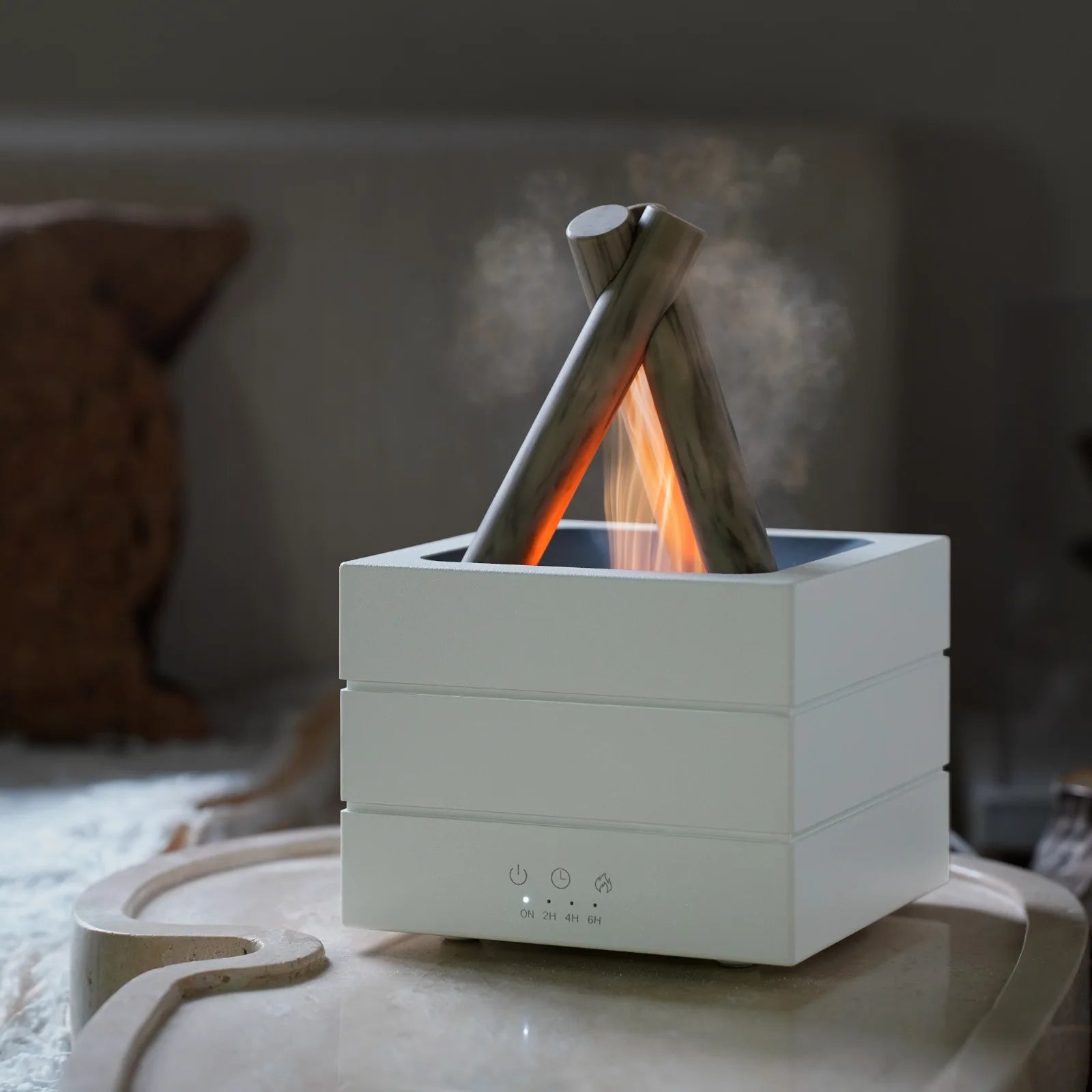 🔥 280ml Flame Aroma Diffuser – USB Humidifier with Remote & LED Light Diversi Fusion™