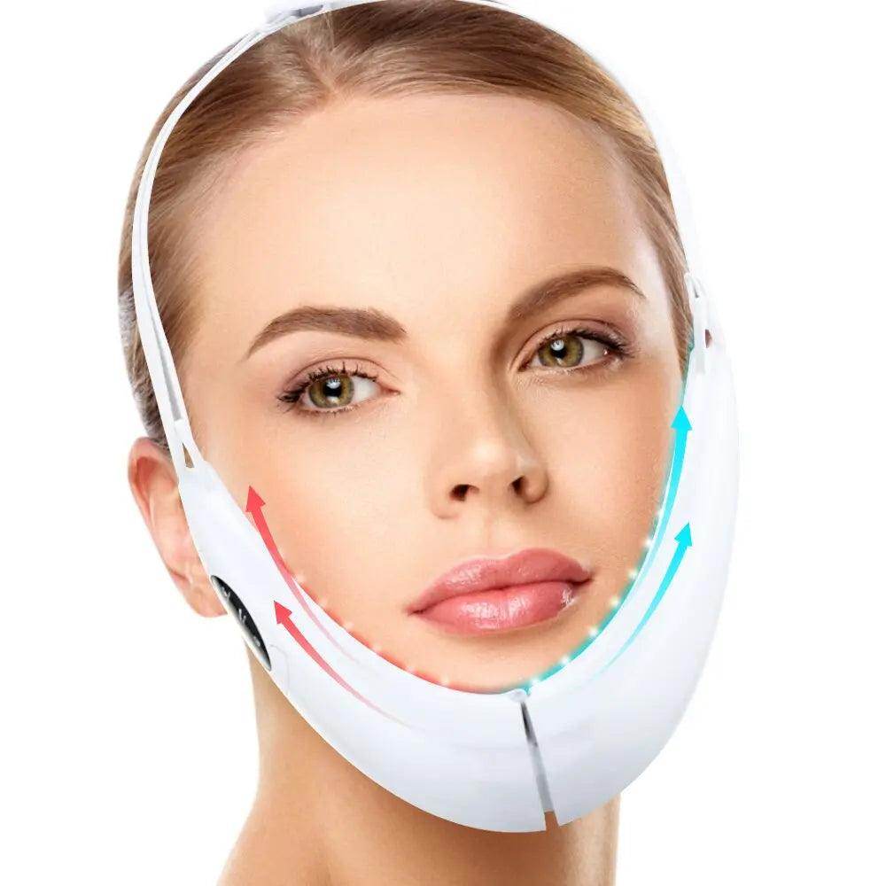 Face Lifter V-Line Up Face Lifting slimming Vibration Massager LED - SmartPursue™