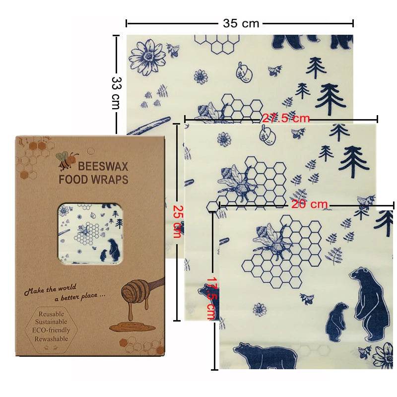Eco-Friendly Reusable Food Wraps - SmartPursue™