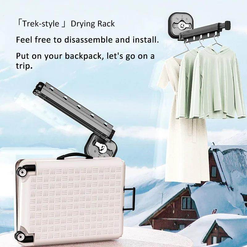 Suction Cup Folding Drying Rack - SmartPursue™