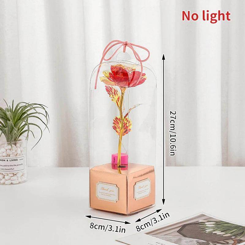 Enchanted Red Rose in Glass Dome - SmartPursue™