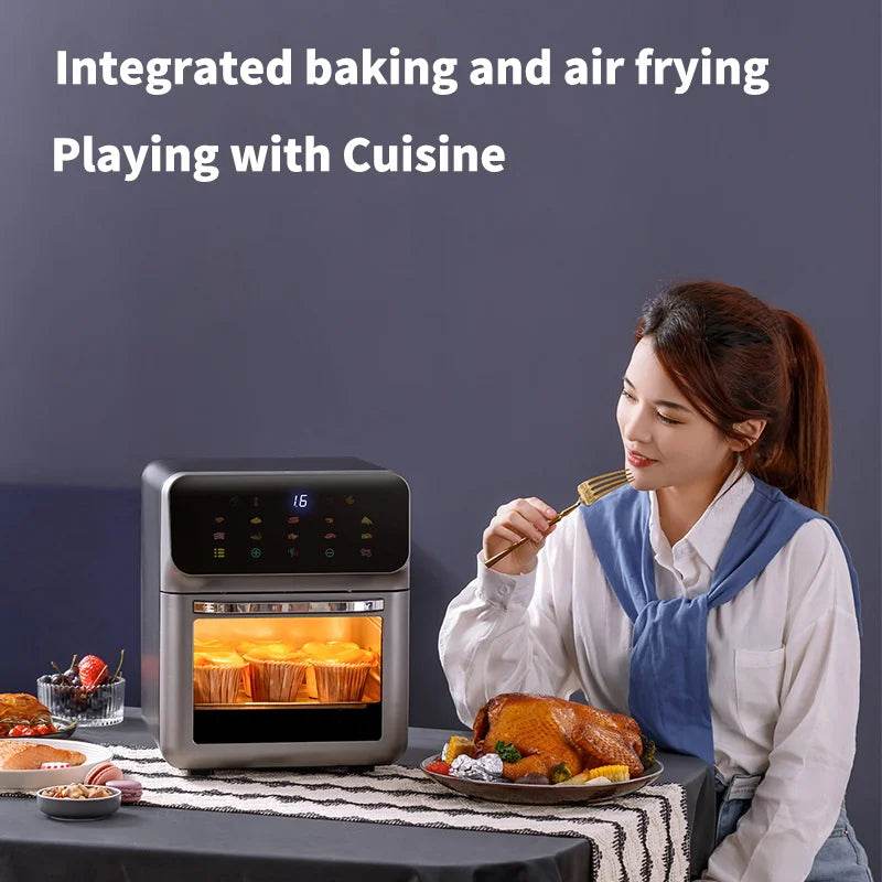 10L Large Capacity Oil-Free Air Fryer - SmartPursue™