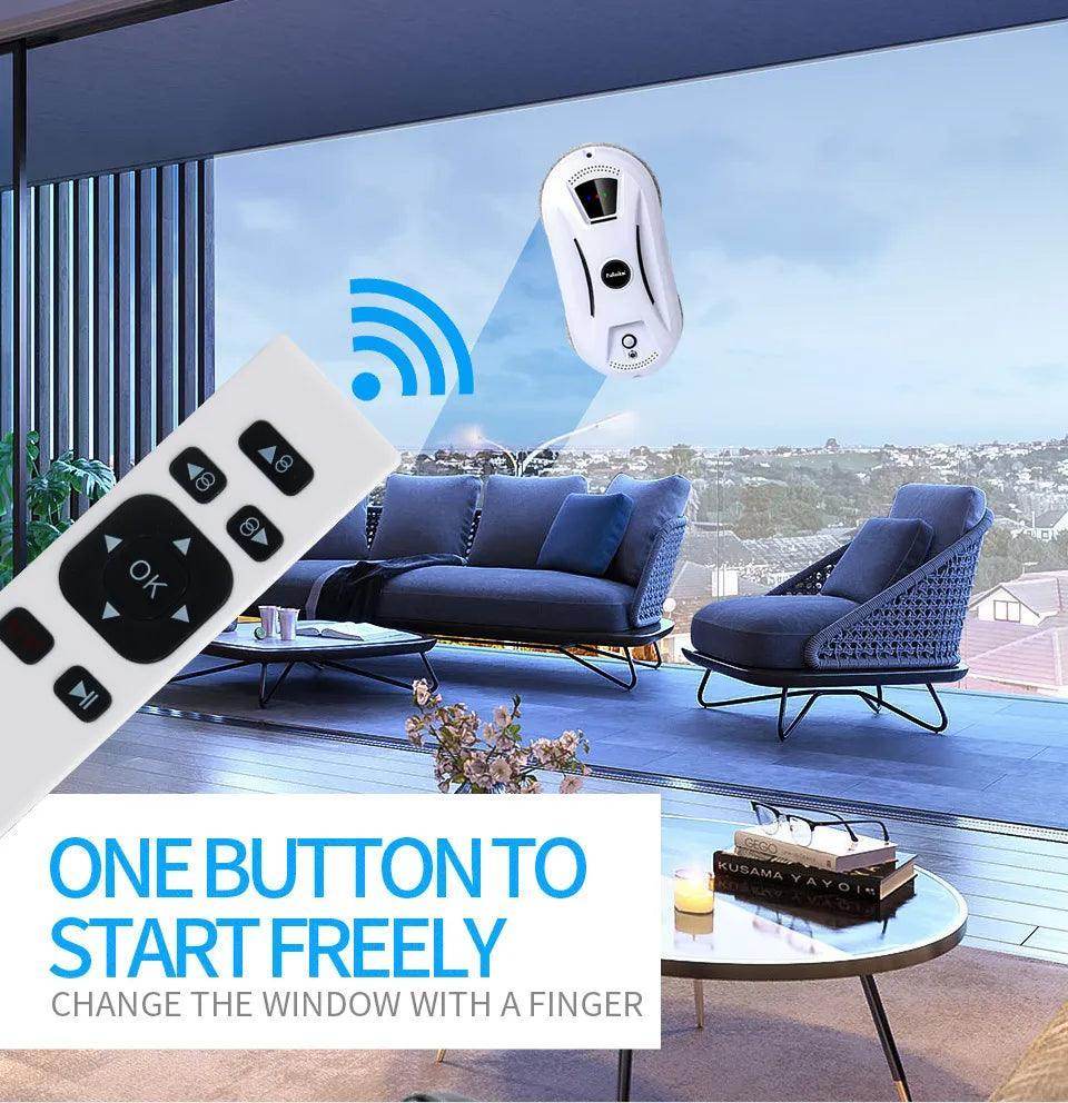 Window cleaning robot vacuum cleaner - SmartPursue™