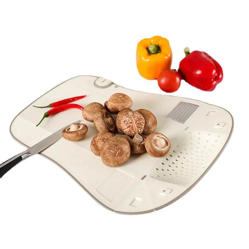 Multifunctional Foldable Cutting Board with Drain - SmartPursue™