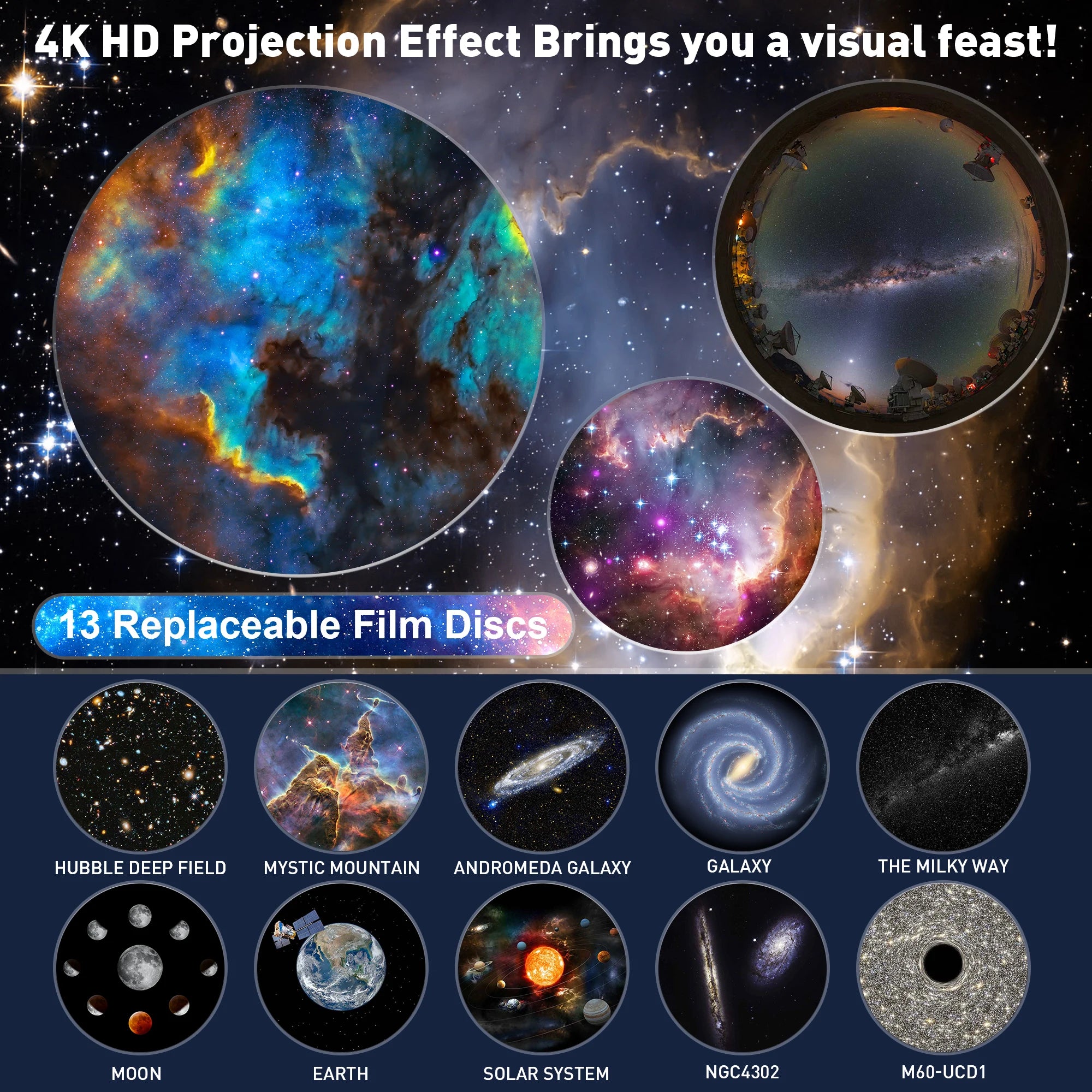 Galaxy Projector Starry Sky Light - SmartPursue™