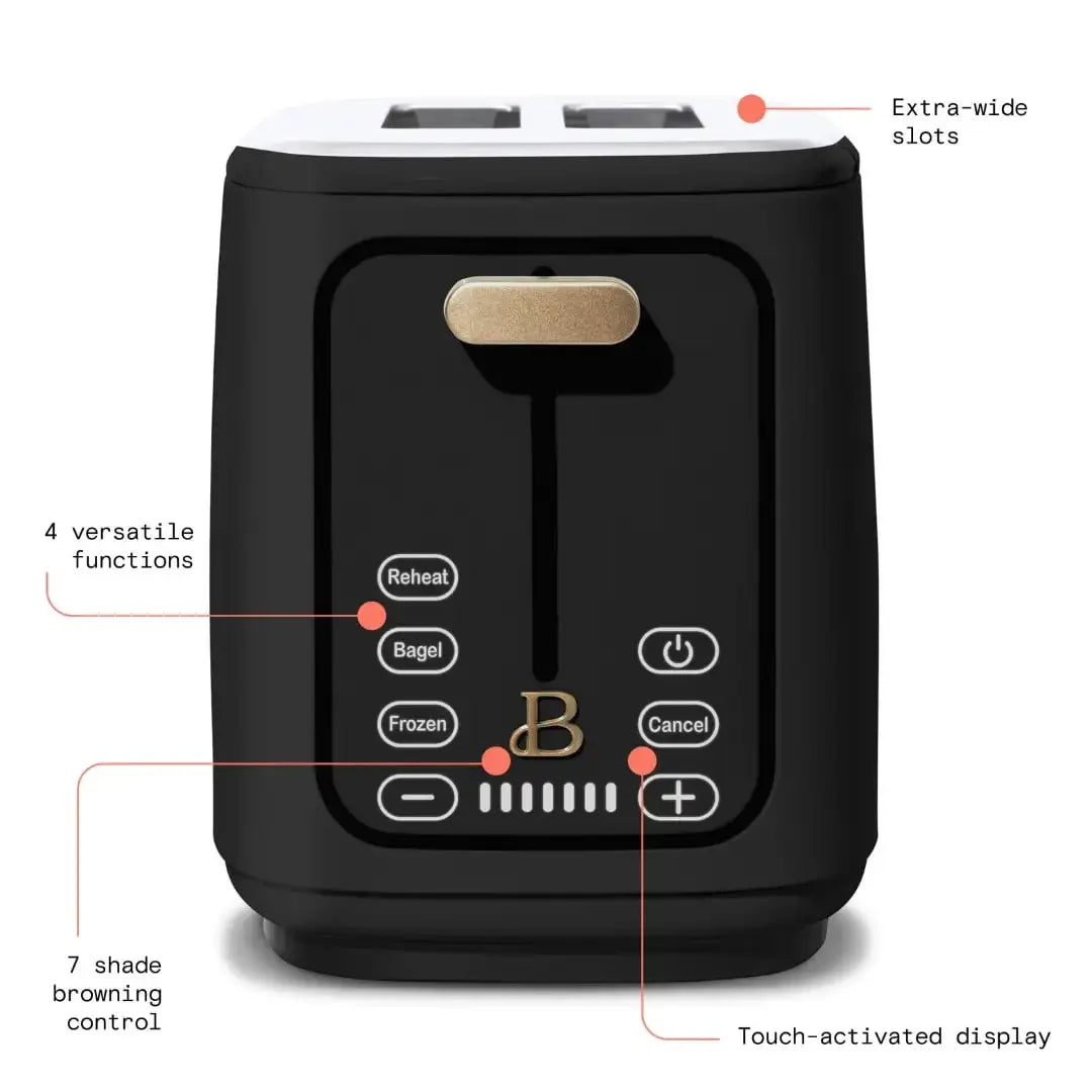 Touchscreen 2-Slice Toaster - SmartPursue™