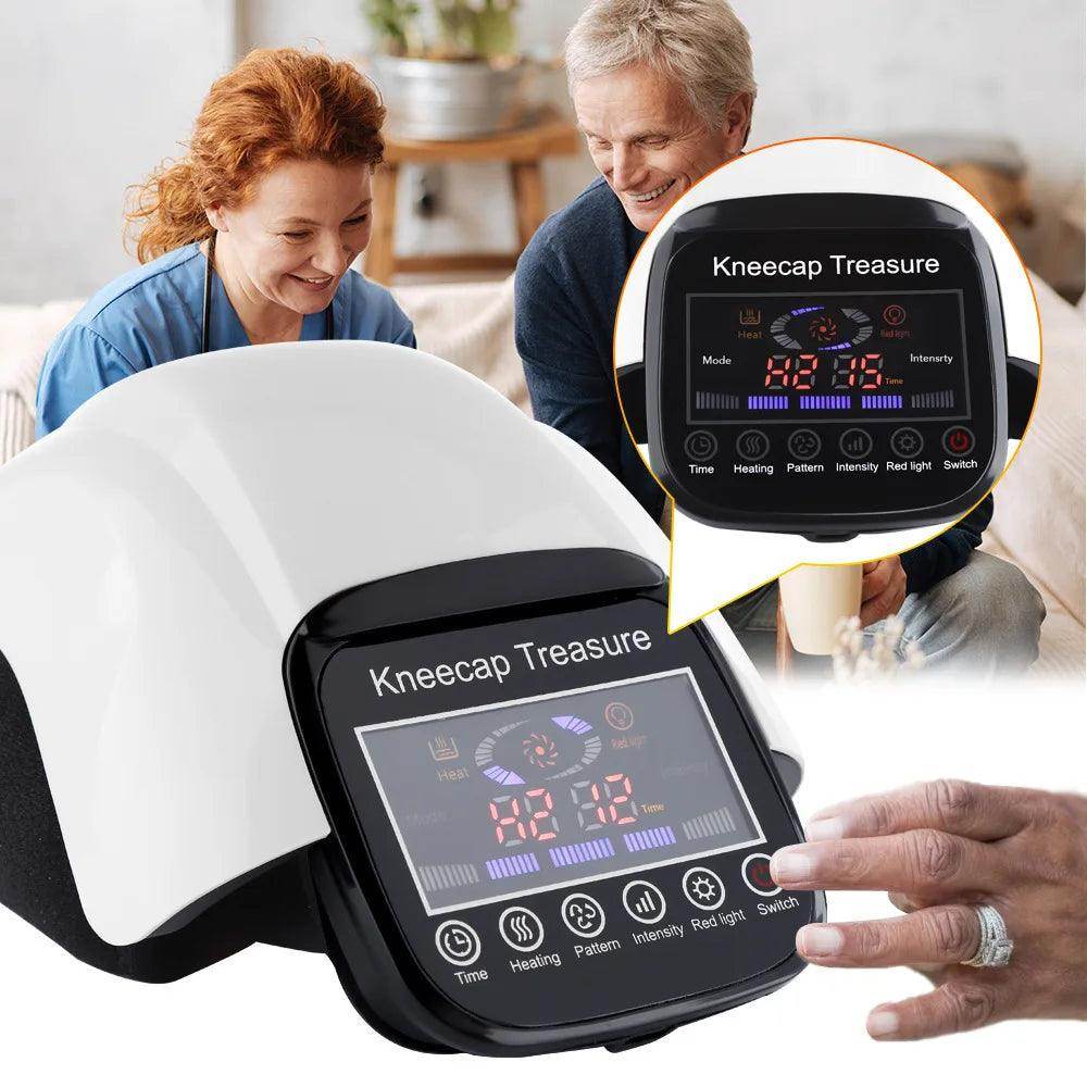 Electric Knee Massager – Heated Therapy for Pain Relief - SmartPursue™