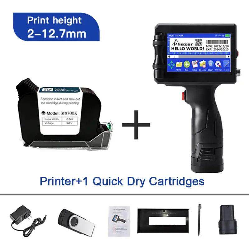 handheld label printer Inkjet Portable Printer Machine - SmartPursue™
