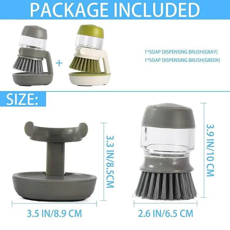 Dishwashing Brush with Soap Dispenser - SmartPursue™