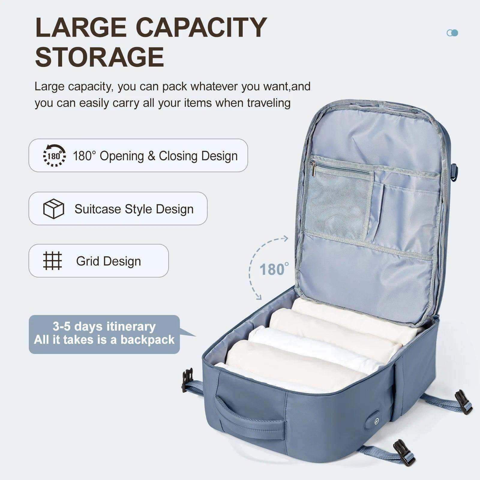 Travel Backpack Carry-Ons Cabin Backpack - SmartPursue™