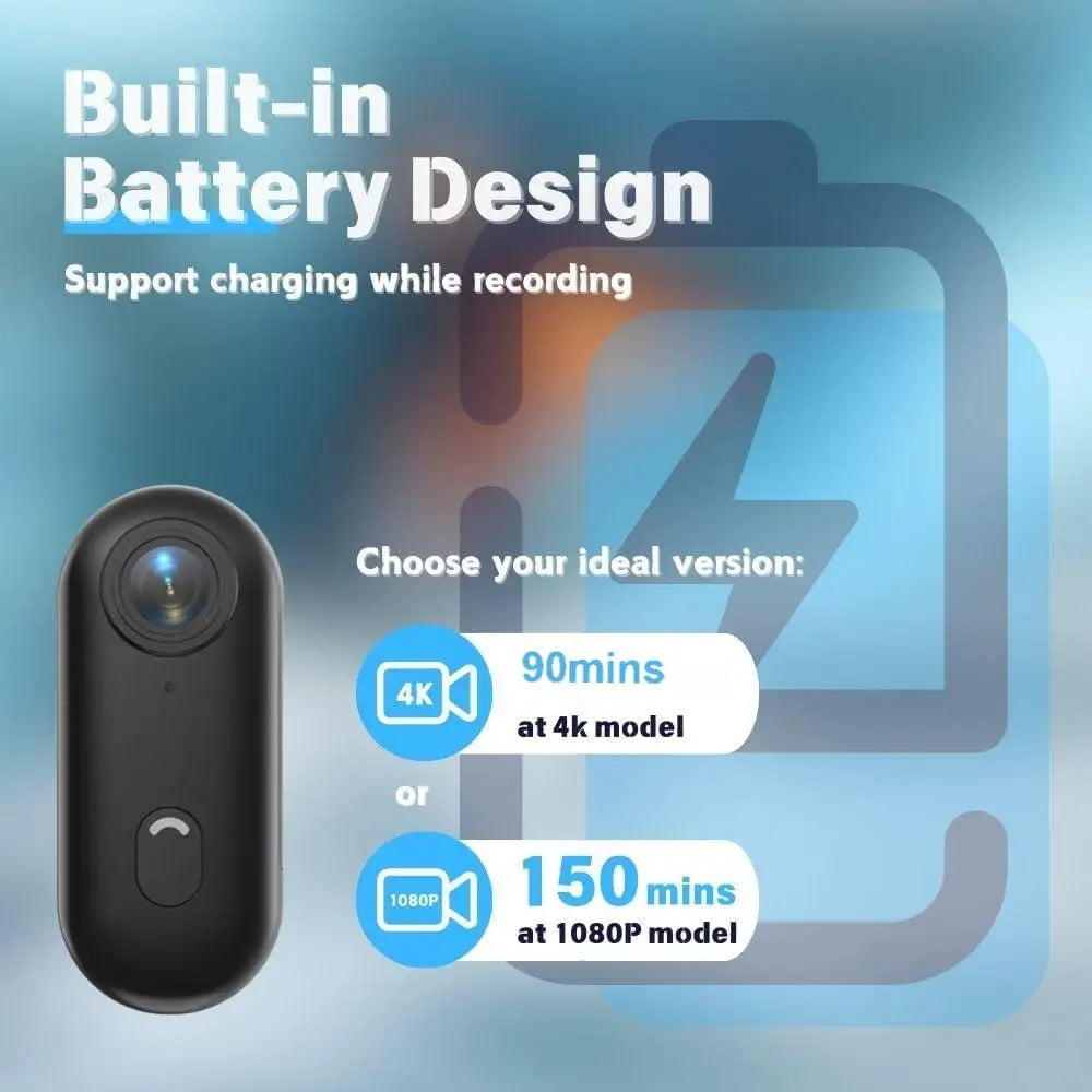4K Mini Vlog Camera with WiFi - SmartPursue™