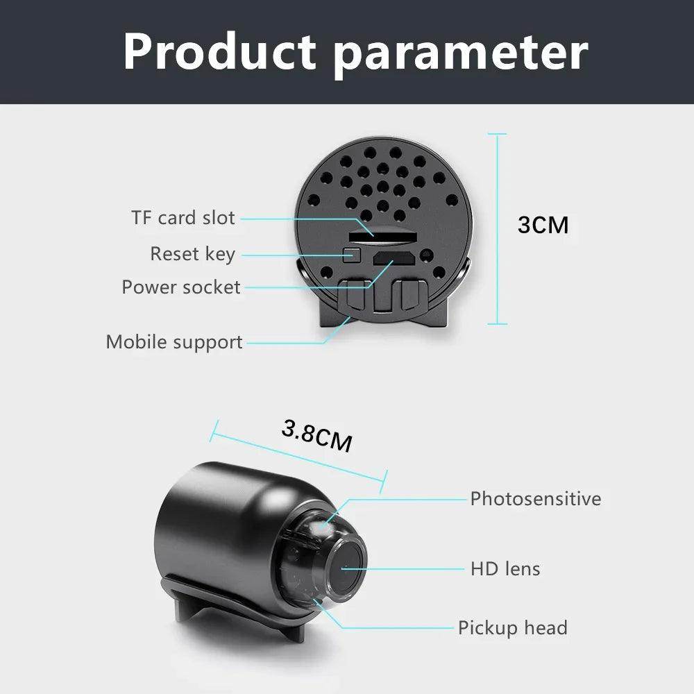 Mini Camera WiFi Night Vision Audio Video Recorder Spy Cam - SmartPursue™