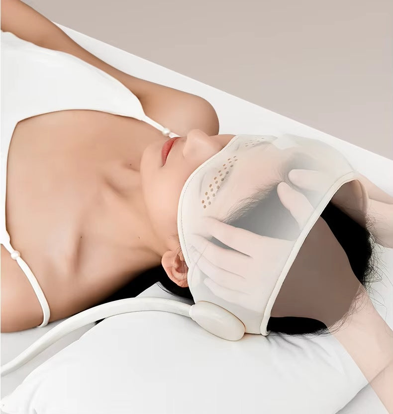 Heated Head & Eye Massager – Sleep Aid Pain Relief Device CJ US