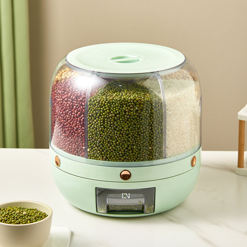 360° Rotating Grain Storage Container - SmartPursue™