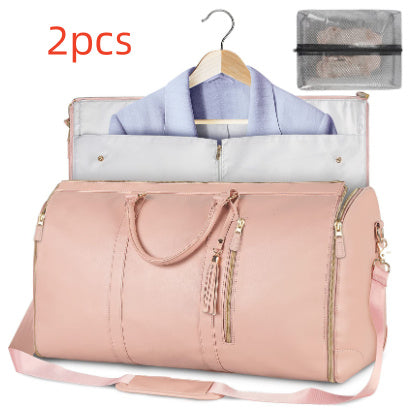 👜 Large Travel Duffle Bag – Waterproof Folding Suit & Clothes Tote CJ