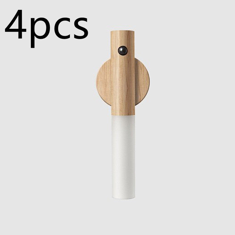 USB Magnetic Wood Motion Night Light CJ US