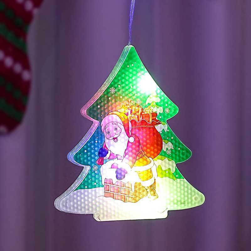 ✨ Painted Christmas Curtain Lights – Festive LED Ambience Décor CJ